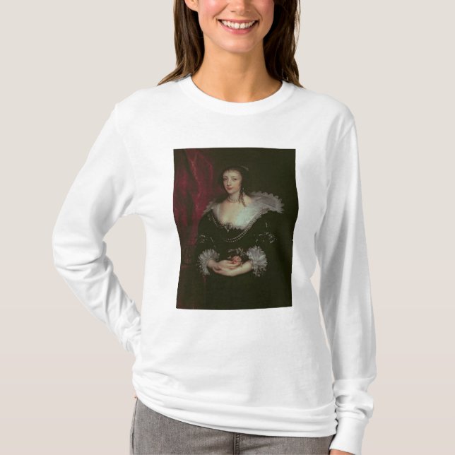 T-shirts Rainha Henrietta Maria (Frente)