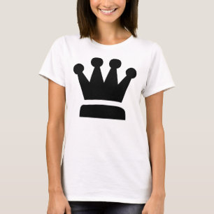 T-shirts Rainha Preta
