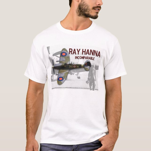 T-shirts Raio Hanna - incomparável (Frente)