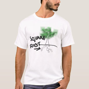 T-shirts raiz quadrada