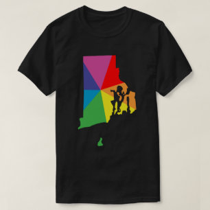 T-shirts rajada da ilha