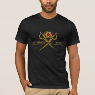 T-shirts Rajput pela Sun-Estrela do nascimento