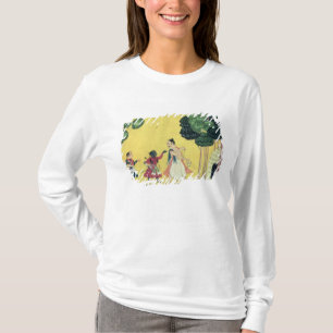 T-shirts Rama e Lakshmana acompanhados de Visvamitra