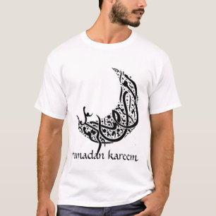 T-shirts Ramadan Kareem (cores claras)