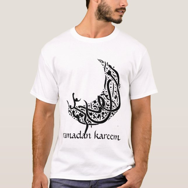 T-shirts Ramadan Kareem (cores claras) (Frente)