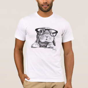 T-shirts Rambo, o coelho Hipster
