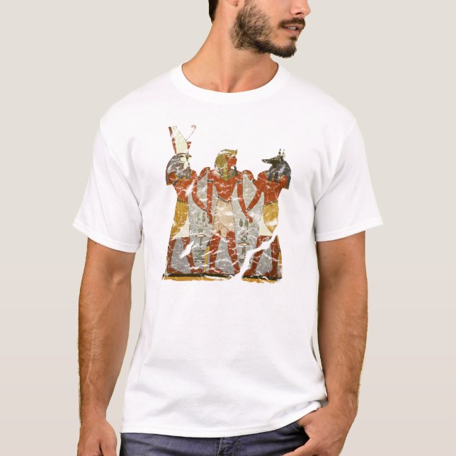 T-shirts Ramesses, horus, anubus (Frente)
