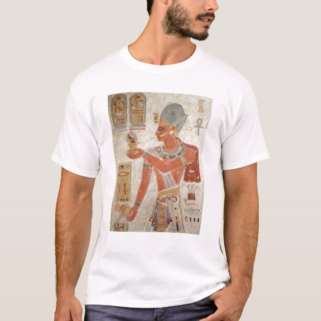 T-shirts Ramesses III no vestido de batalha (Frente)