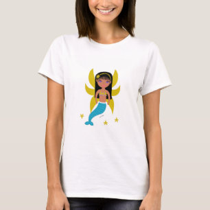 T-shirts Ramla a parte superior dos espaguetes de Merfaery