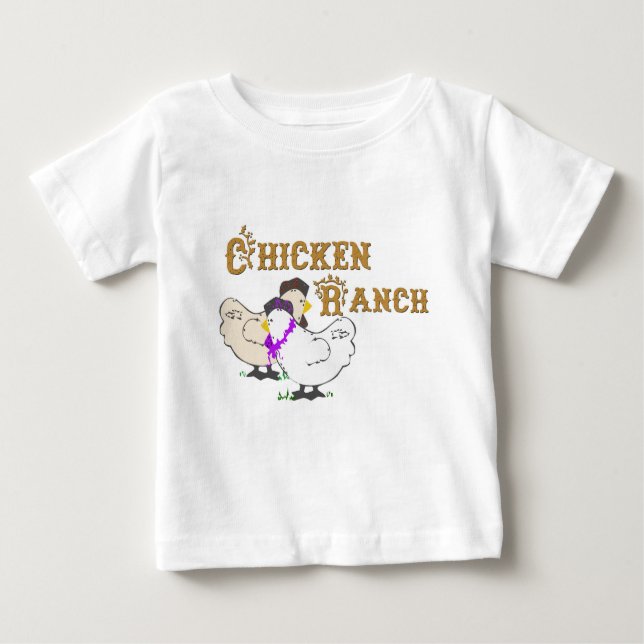 T-shirts Ranch de Galinha (Frente)