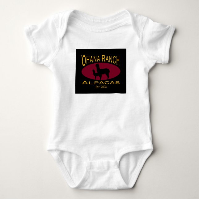 T-shirts Rancho Babywear de Ohana (Frente)