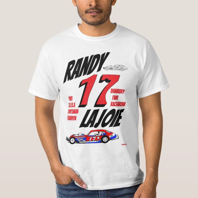 T-shirts Randy Lajoie SNYRA Danbury Racearena justo (Frente)