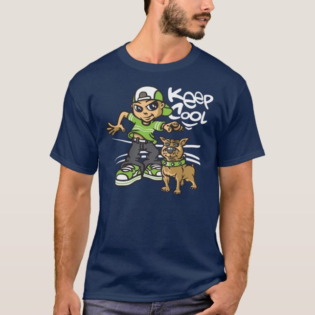 T-shirts Rap boy and his dog (Frente)
