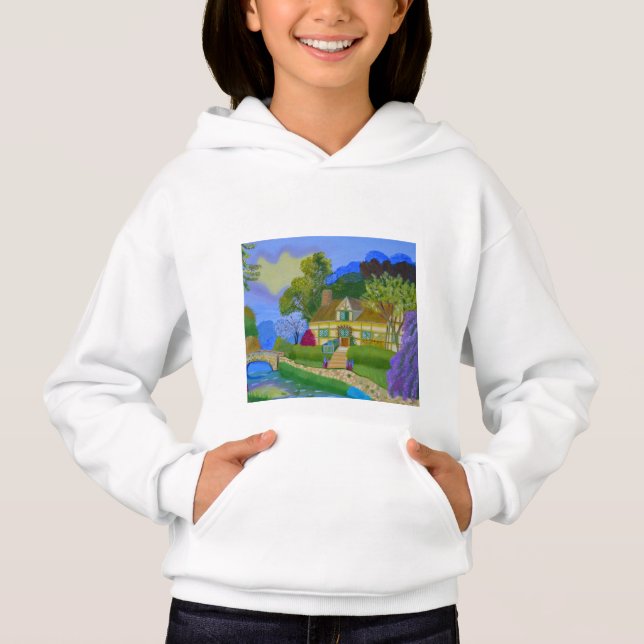 T-shirts Rapariga Hoodie (Frente)