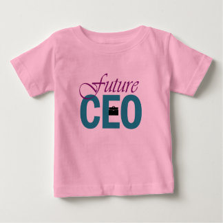 T-shirts Rapariga Poder: Futuro CEO