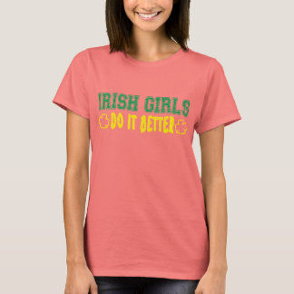 T-shirts Raparigas Irlandesas Fazem Melhor
