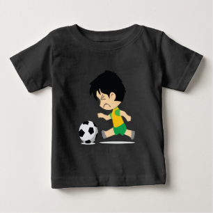 T-shirts Rapaz do futebol