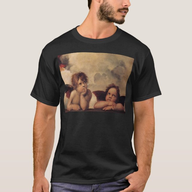 T-shirts Raphael,Querubim Sistino (Frente)