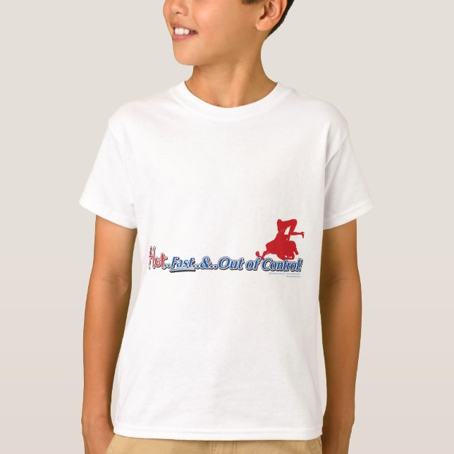 T-shirts Rápido e fora de controle (Frente)