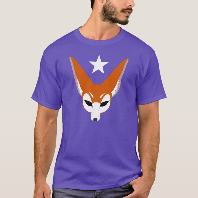 T-SHIRTS RAPOSA E ESTRELA BRANCA (Frente)