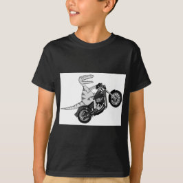 T-shirts Raptor em um porco