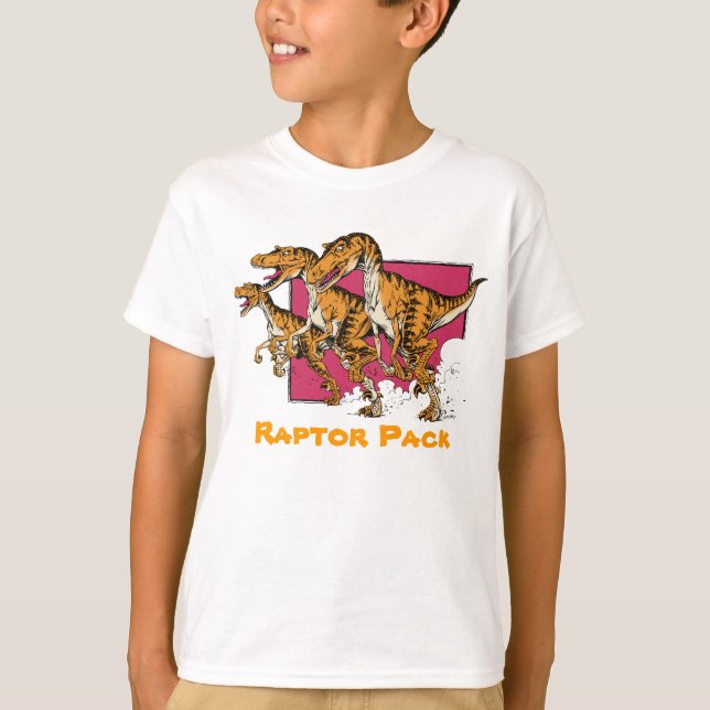 T-shirts Raptor Pack (Frente)