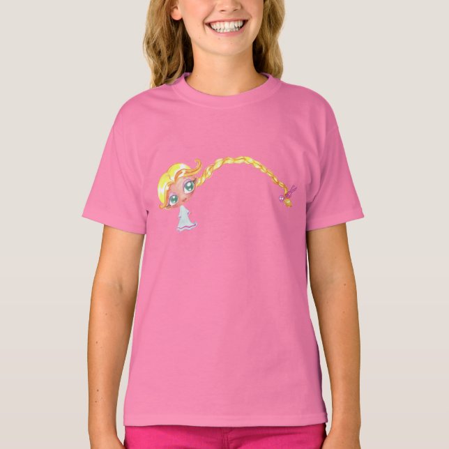 T-shirts Rapunzel (Frente)