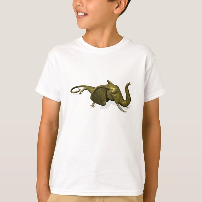 T-shirts Raramente Vi Geckophant (Frente)