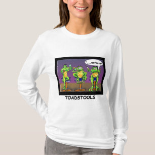 T-shirts Rãs Preguiçosas também conhecidas como Cogumelos P