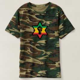 T-shirts Rastafara Power - Jah Army Bless reggae Shirt -