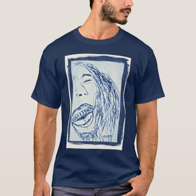 T-shirts rastafári (Frente)