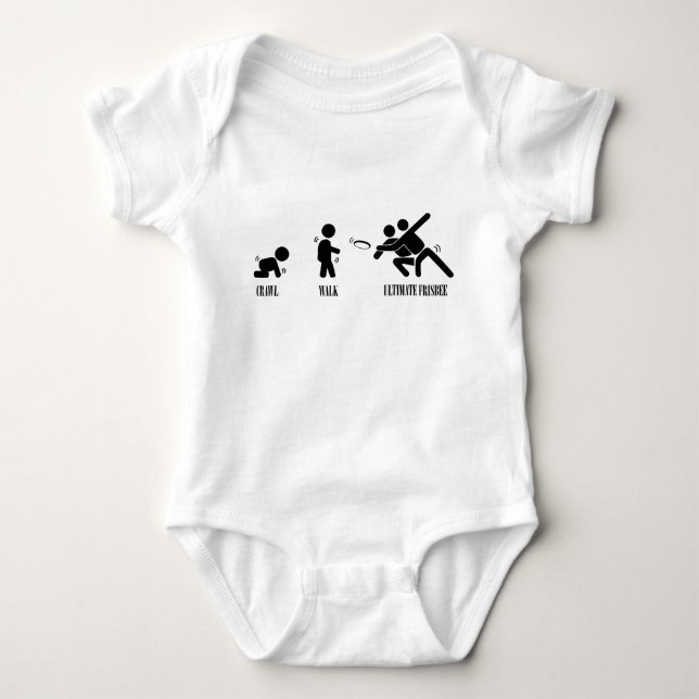 T-shirts Rastejamento. Caminhada. Frisbee final (Frente)