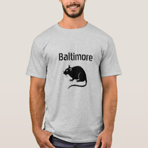 T-shirts RATO de Baltimore --- NEGÓCIO com ele!
