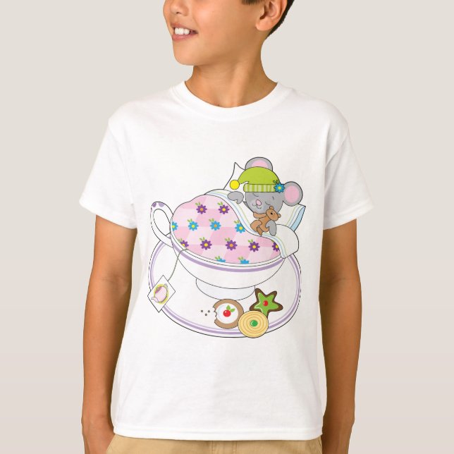 T-shirts Rato do Teacup (Frente)