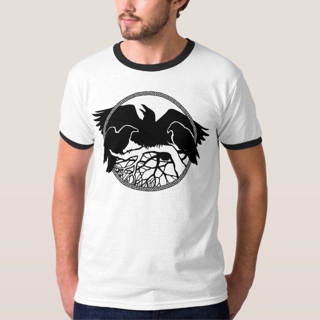 T-shirts Raven Legal Crow Bird T-shirt (Frente)