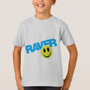 T-shirts Raver - música DJ do Raver que bate o delírio