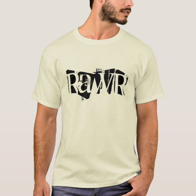 T-shirts rawr (Frente)