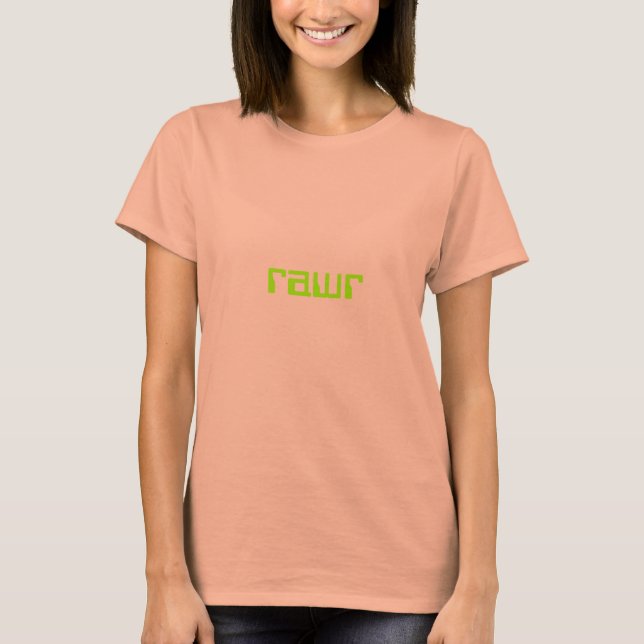T-shirts Rawr (Frente)