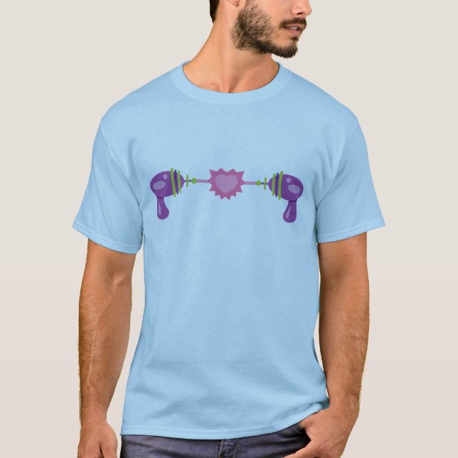 T-shirts Raygun Love (Frente)