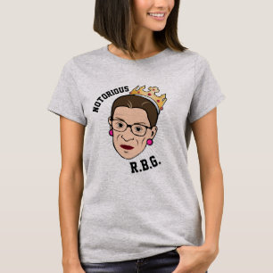 T-shirts RBG notórios - Ruth Bader Ginsburg --
