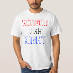 T-SHIRTS REAGAN ERA DIREITO