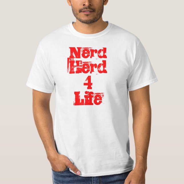 T-shirts Rebanho do nerd (Frente)