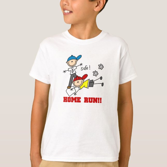 T-shirts Rebatida de Beisebol (Frente)