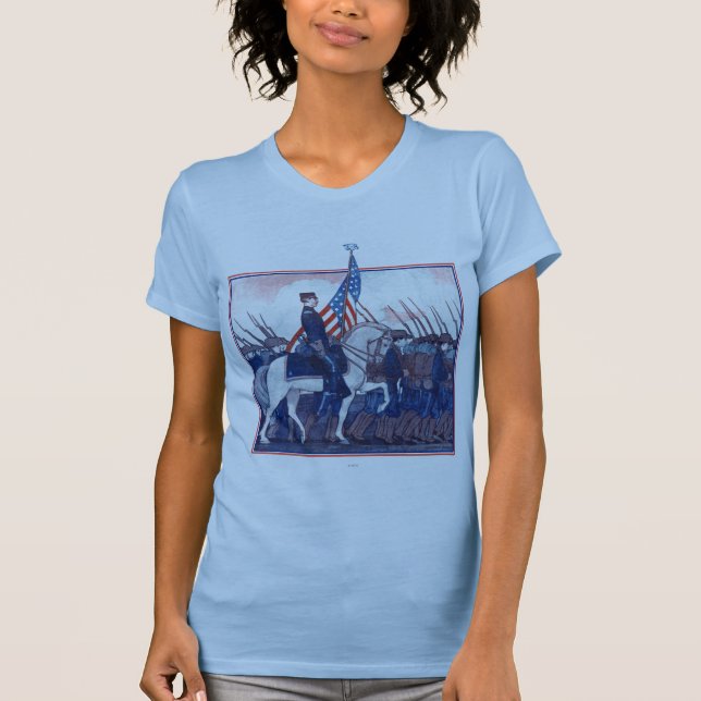 T-shirts Recapturado: Uma história filipino da guerra (Frente)