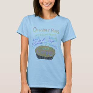T-shirts Receita para fazer tortas do quacre