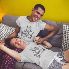 T-Shirts recem casados Correspondente