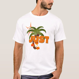 T-shirts Recem casados tropical