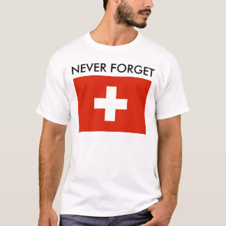 T-shirts Recordando a guerra (suiça)