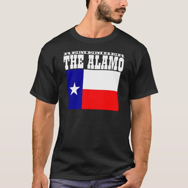 T-shirts Recorde o Alamo (Frente)