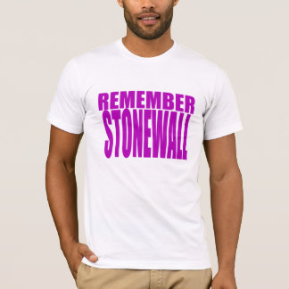 T-shirts Recorde Stonewall